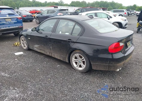 2008 BMW 3 Series 328I из США, поврежденный, VIN WBAVA33508KX86939